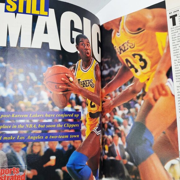 Sports Illustrated Swimsuit 1990 Magazine Judit Masco Lakers Magic Johnson - Picture 5 of 11